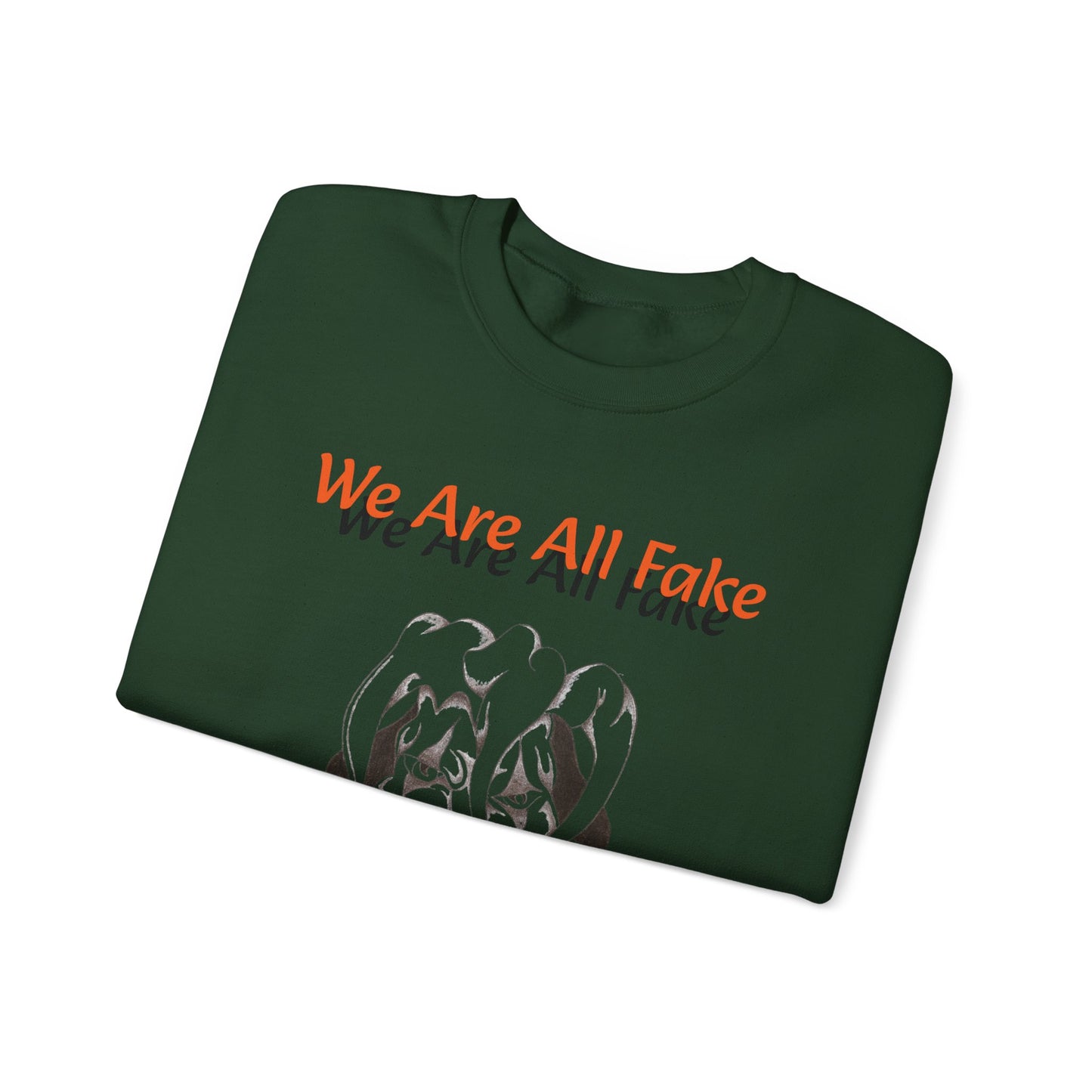 Dollar Kidd - We Are All Fake - Unisex Heavy Blend™ Crewneck Sweatshirt