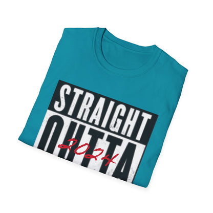 Straight Outta PLAWA 2024 Unisex Softstyle T-Shirt