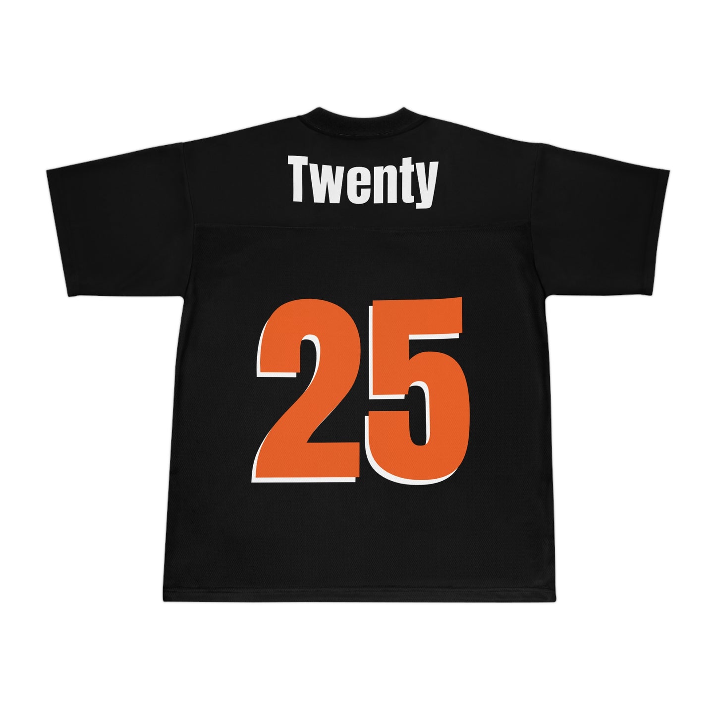 Missiles - Twenty 25 Black Unisex Football Jersey (AOP)