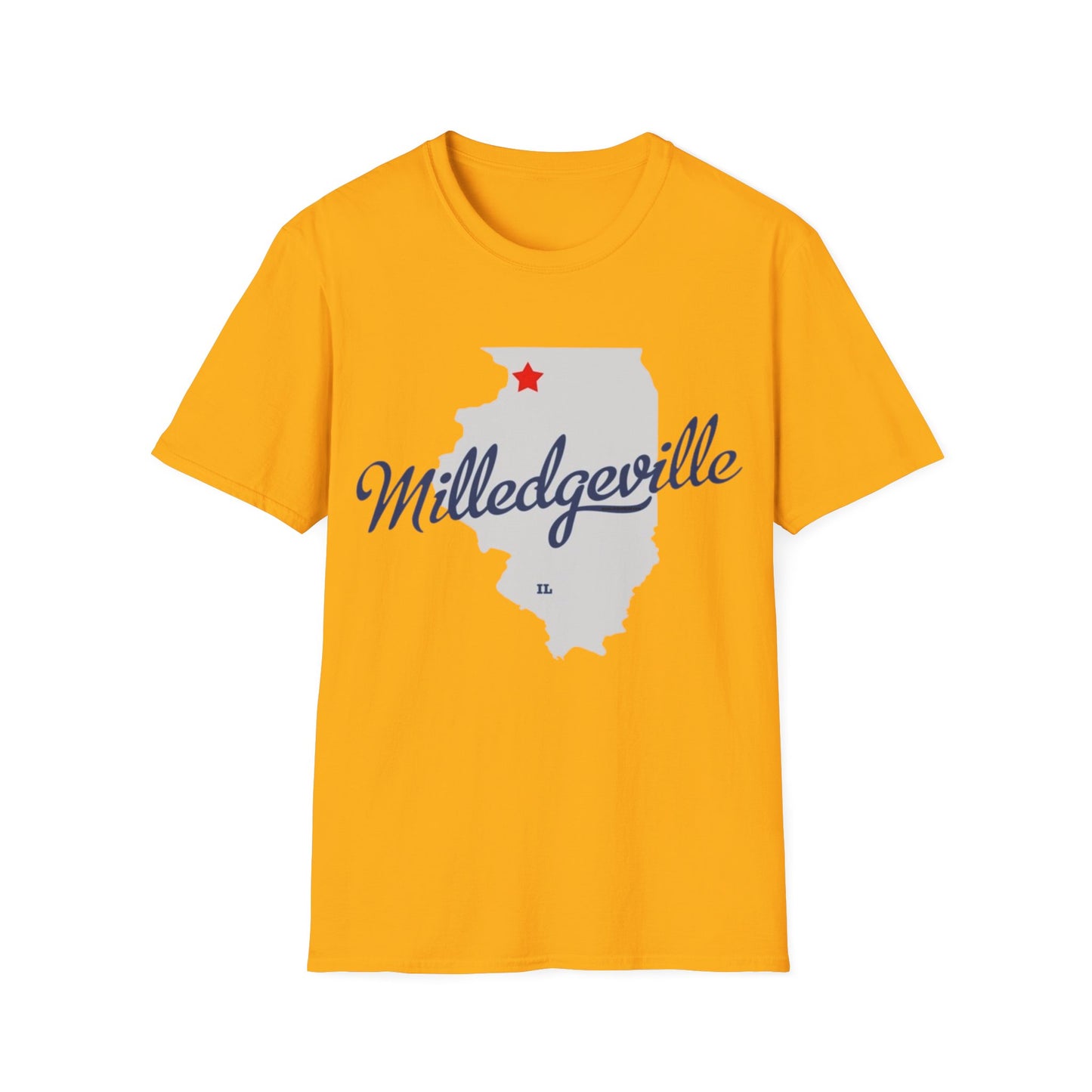 Milledgeville Illinois - Unisex Softstyle T-Shirt