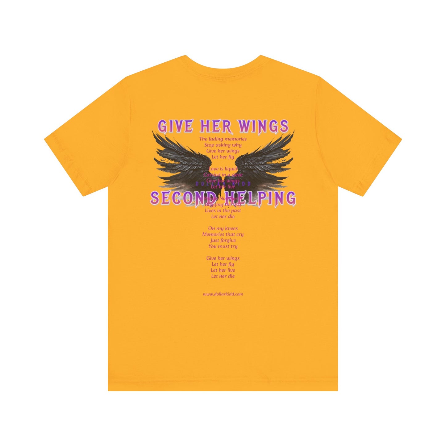 DK - SH - Give Her Wings Unisex Jersey Short Sleeve Tee