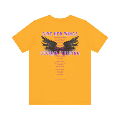 DK - SH - Give Her Wings Unisex Jersey Short Sleeve Tee