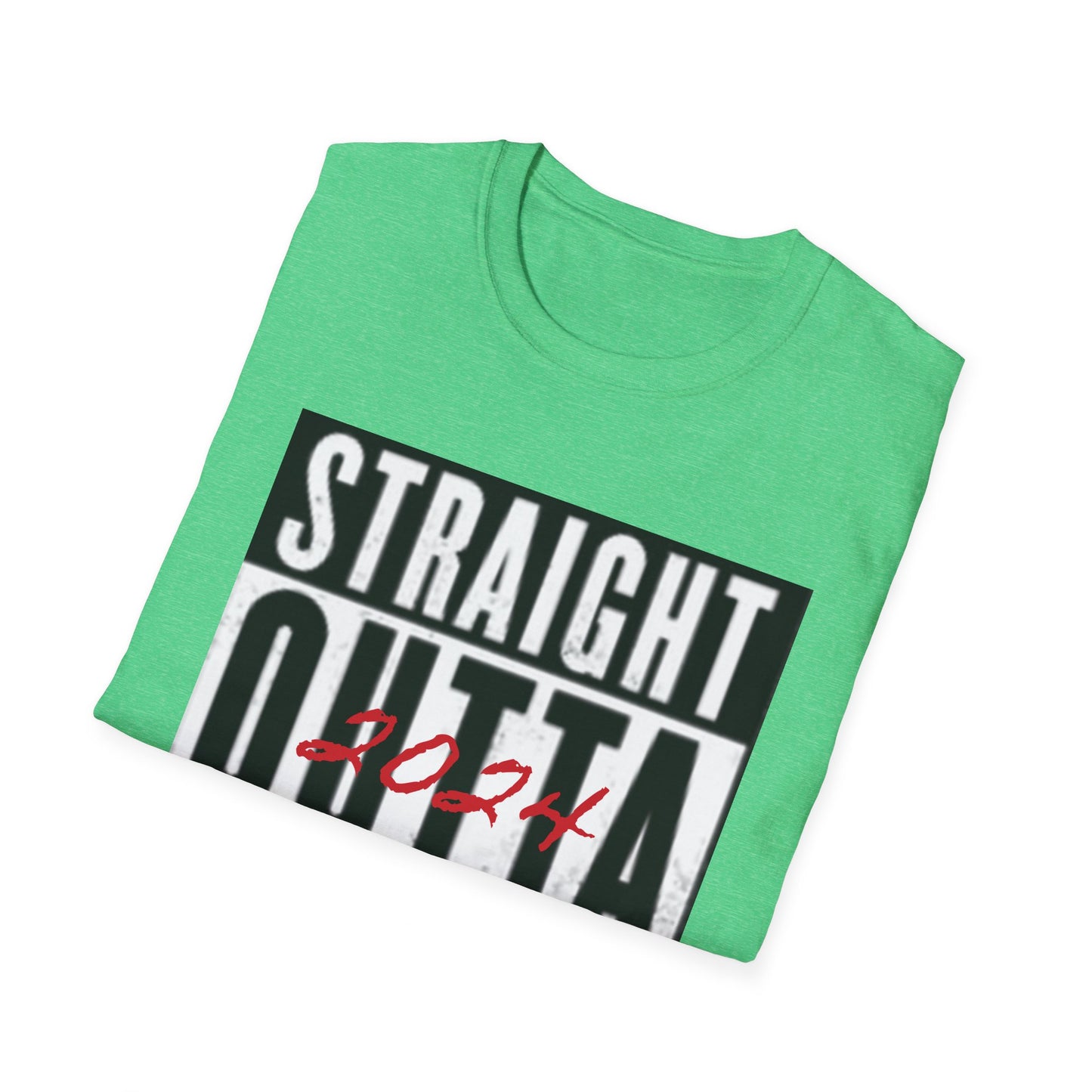 Straight Outta PLAWA 2024 Unisex Softstyle T-Shirt