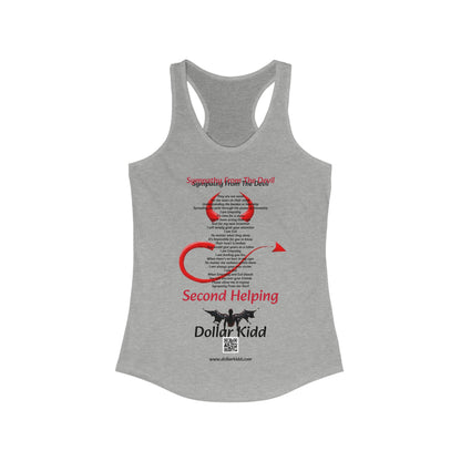 Dollar Kidd - Sympathy From The Devil Women's Ideal Racerback Tank