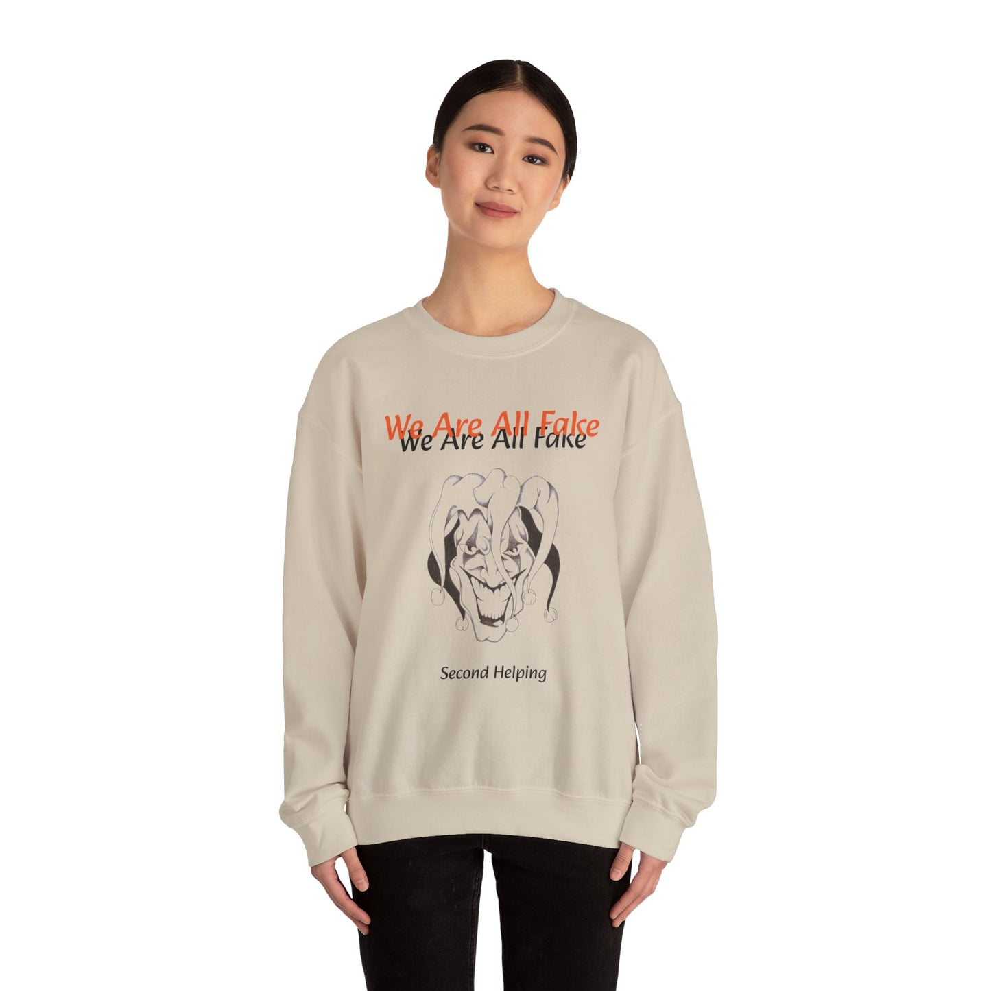 Dollar Kidd - We Are All Fake - Unisex Heavy Blend™ Crewneck Sweatshirt