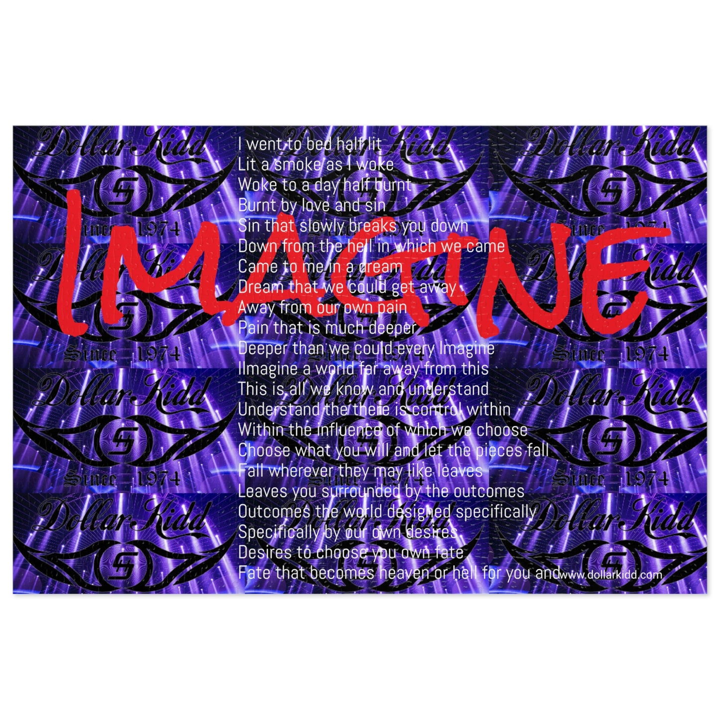 Dollar Kidd - Imagine - Jigsaw Puzzle (30, 110, 252, 500,1000-Piece)