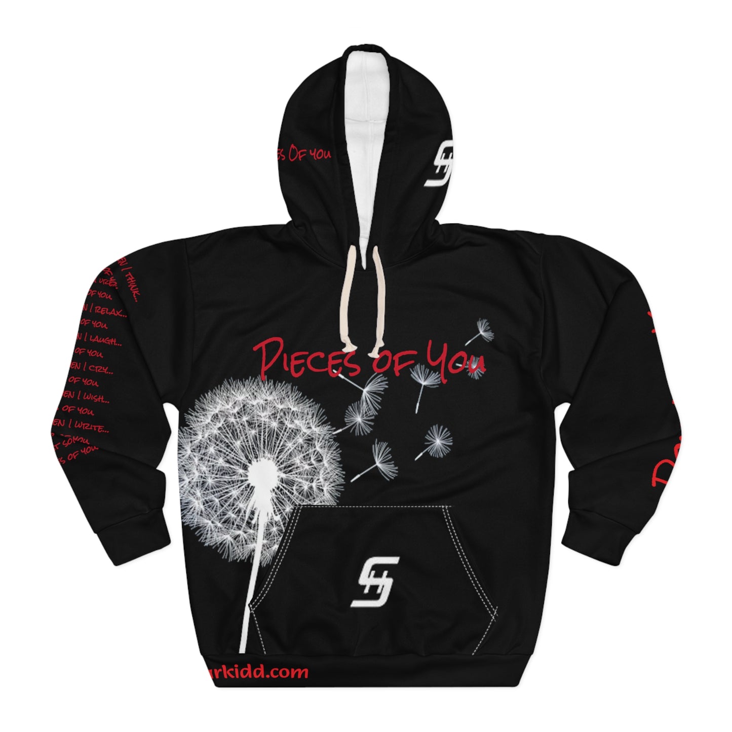 Dollar Kidd - Pieces Of You Full Back Unisex Pullover Hoodie (AOP)