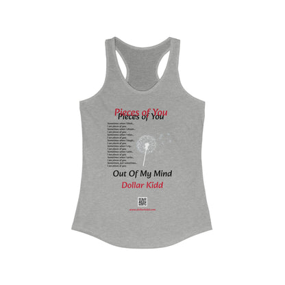 Dollar Kidd - Pieces Of You Women's Ideal Racerback Tank