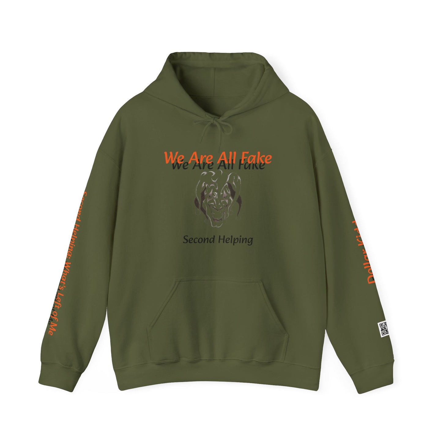 Dollar Kidd - We Are All Fake Unisex Heavy Blend™ Hooded Sweatshirt