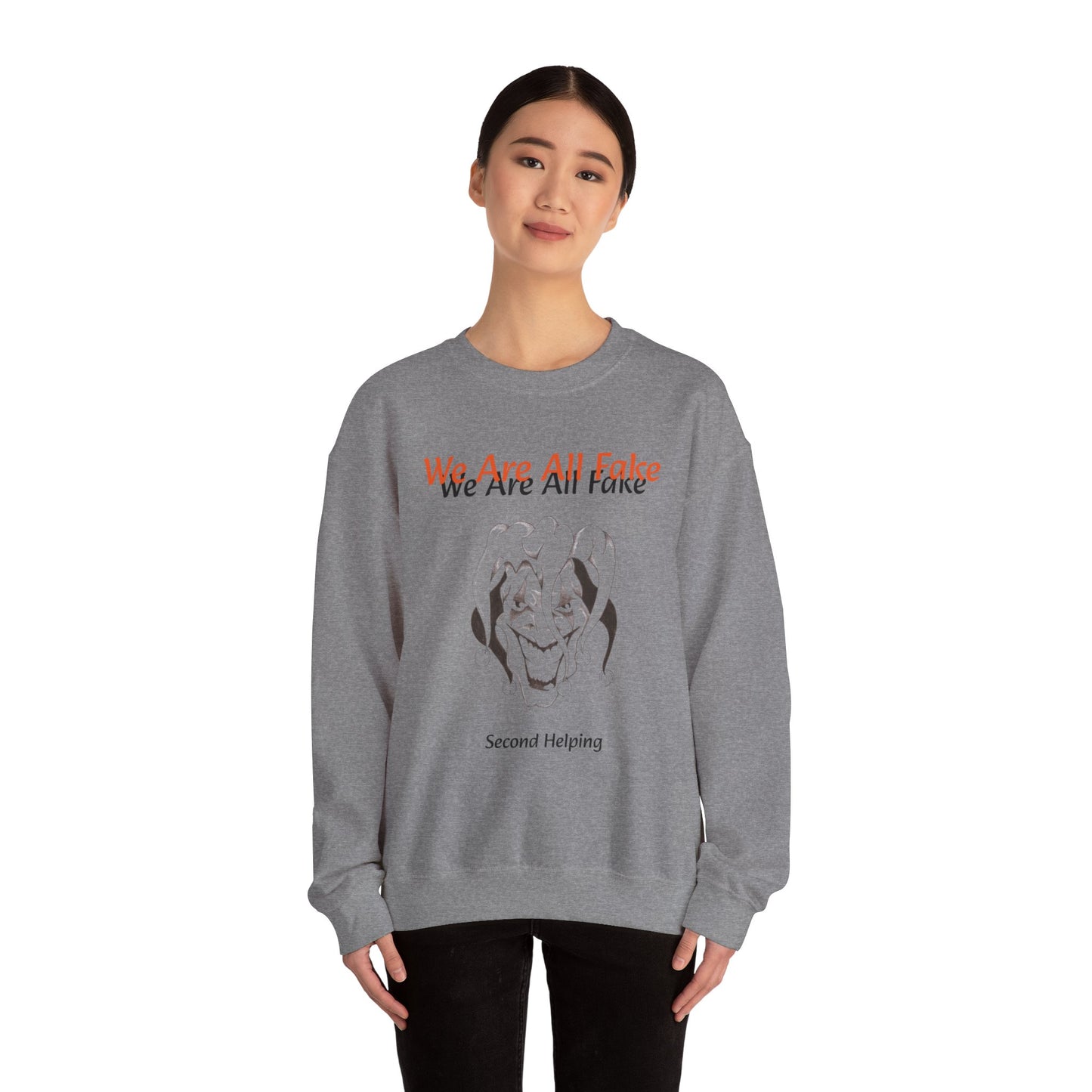 Dollar Kidd - We Are All Fake - Unisex Heavy Blend™ Crewneck Sweatshirt