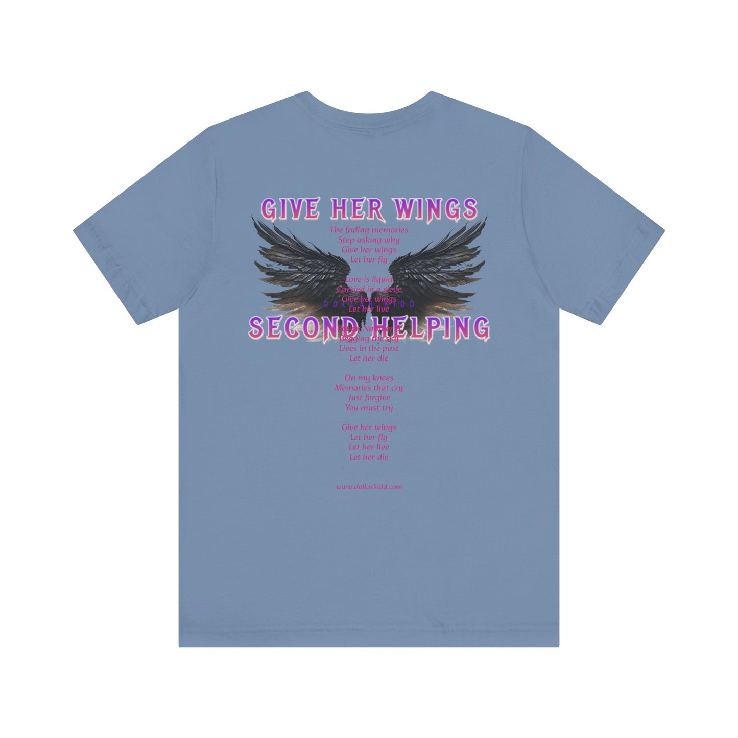 DK - SH - Give Her Wings Unisex Jersey Short Sleeve Tee