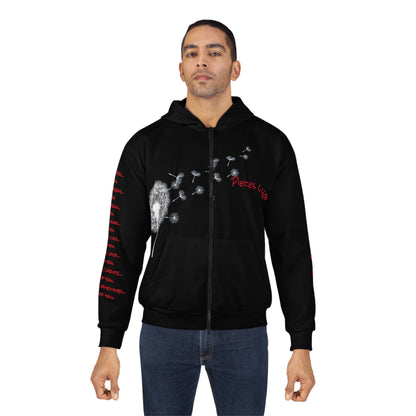 Dollar Kidd - Pieces of You Bootleg Unisex Zip Hoodie (AOP)