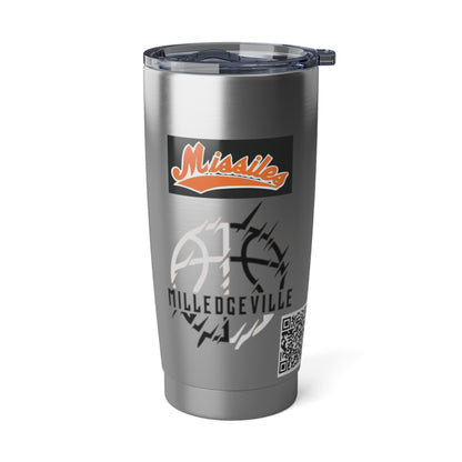 Missiles Basketball 02- Pattern Vagabond 20oz Tumbler