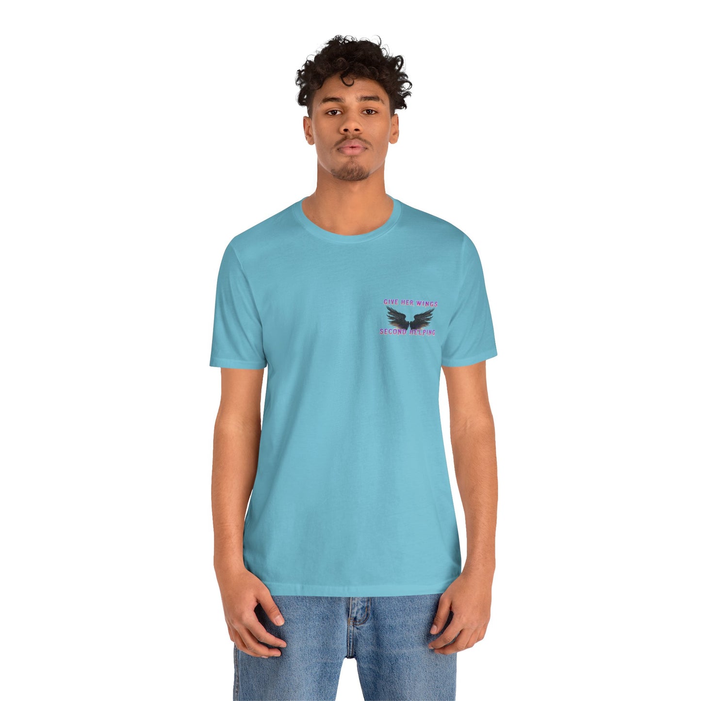 DK - SH - Give Her Wings Unisex Jersey Short Sleeve Tee