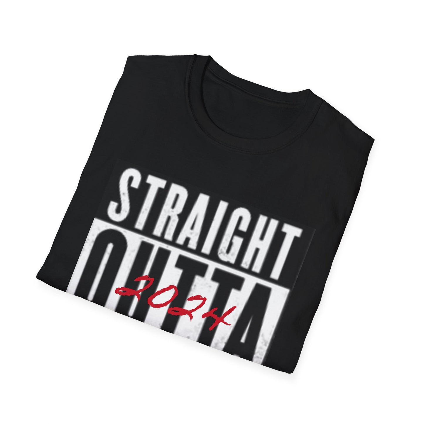 Straight Outta PLAWA 2024 Unisex Softstyle T-Shirt