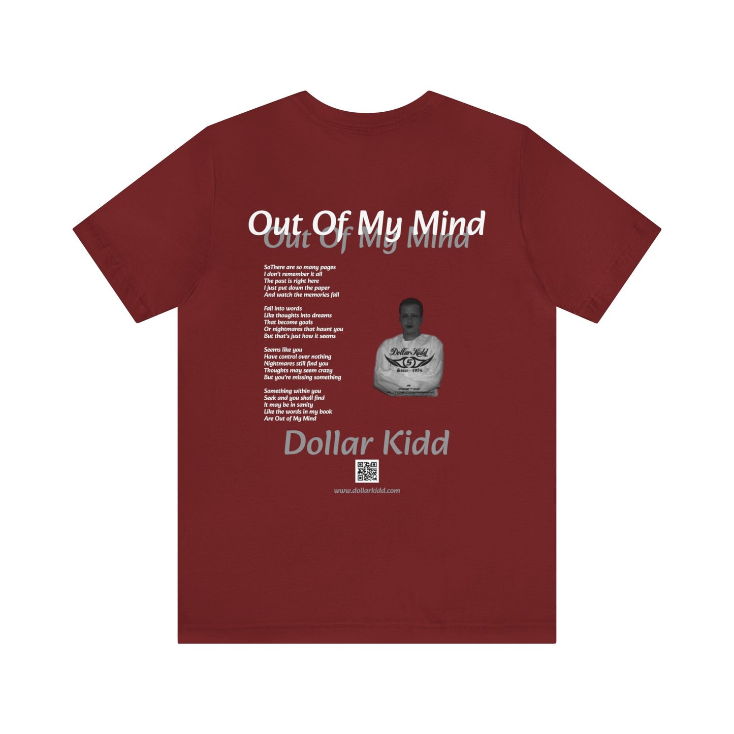 Dollar Kidd - Out Of My Mind Unisex Jersey Short Sleeve Tee