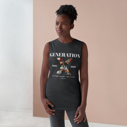 Generation X 01 Unisex Barnard Tank