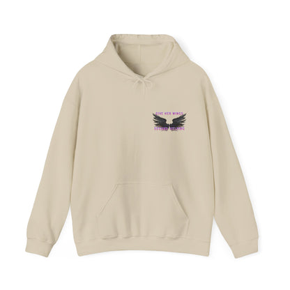 DK - SH - Give Her Wings Unisex Heavy Blend™ Hooded Sweatshirt