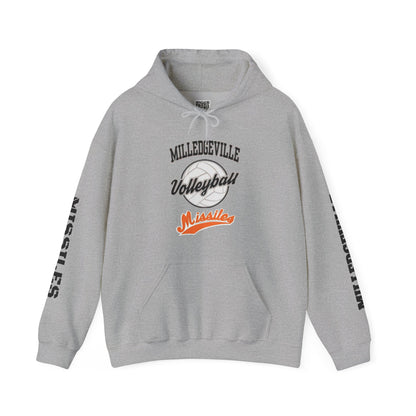 Missiles Volleyball 02 Unisex Heavy Blend™ Hooded Sweatshirt