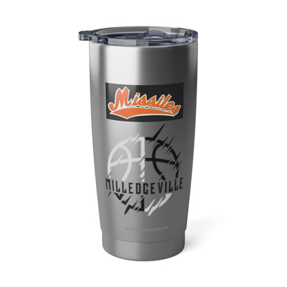 Missiles Basketball 02- Pattern Vagabond 20oz Tumbler