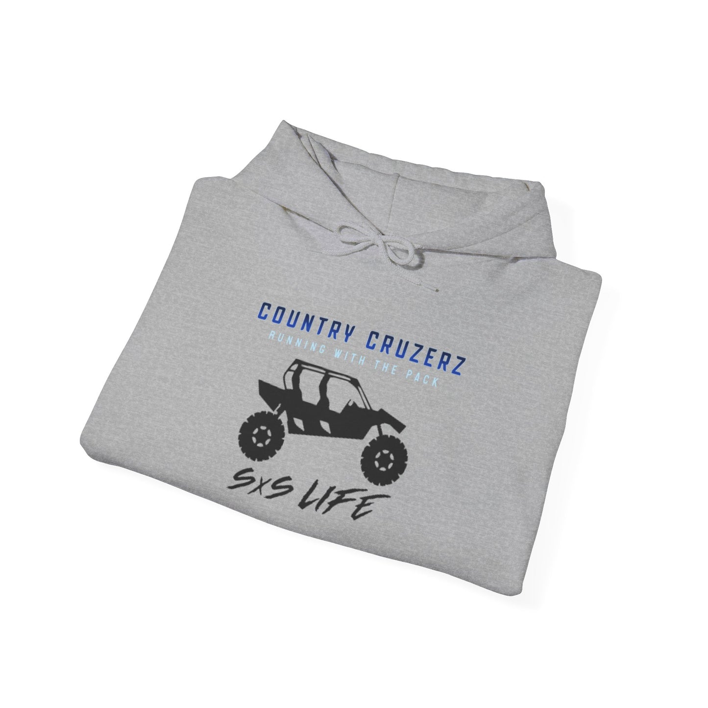 Country Cruzerz - Running With The Pack Unisex Heavy Blend™ Hooded Sweatshirt