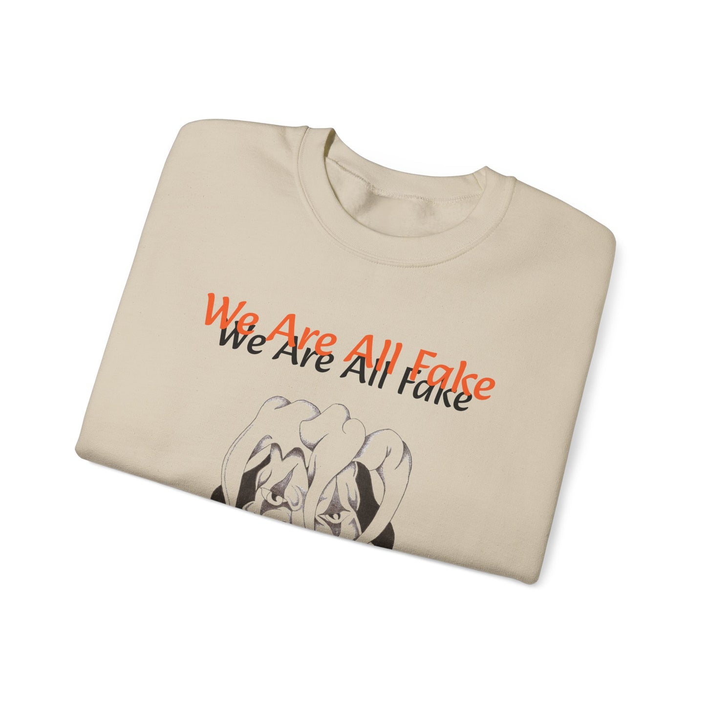 Dollar Kidd - We Are All Fake - Unisex Heavy Blend™ Crewneck Sweatshirt