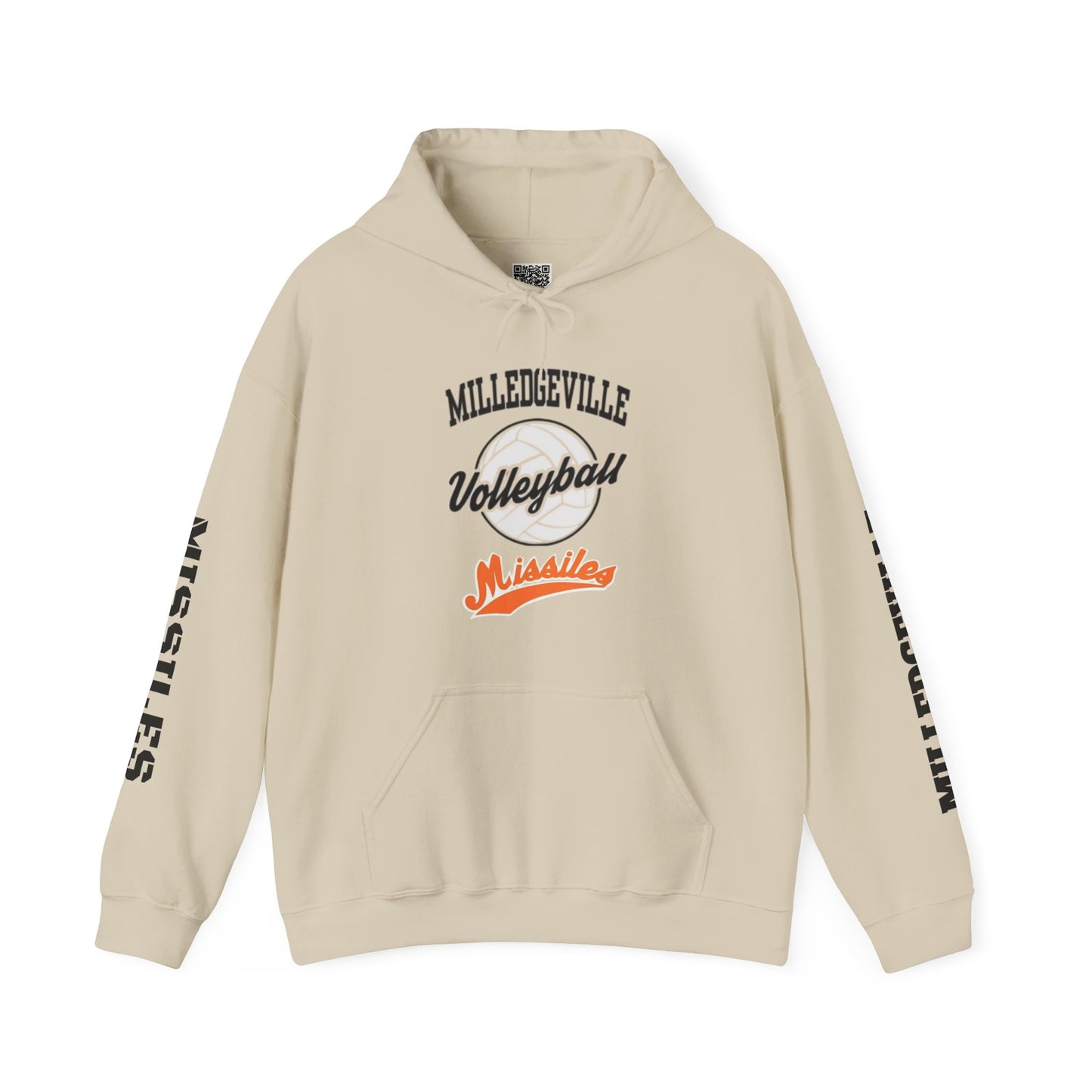 Missiles Volleyball 02 Unisex Heavy Blend™ Hooded Sweatshirt