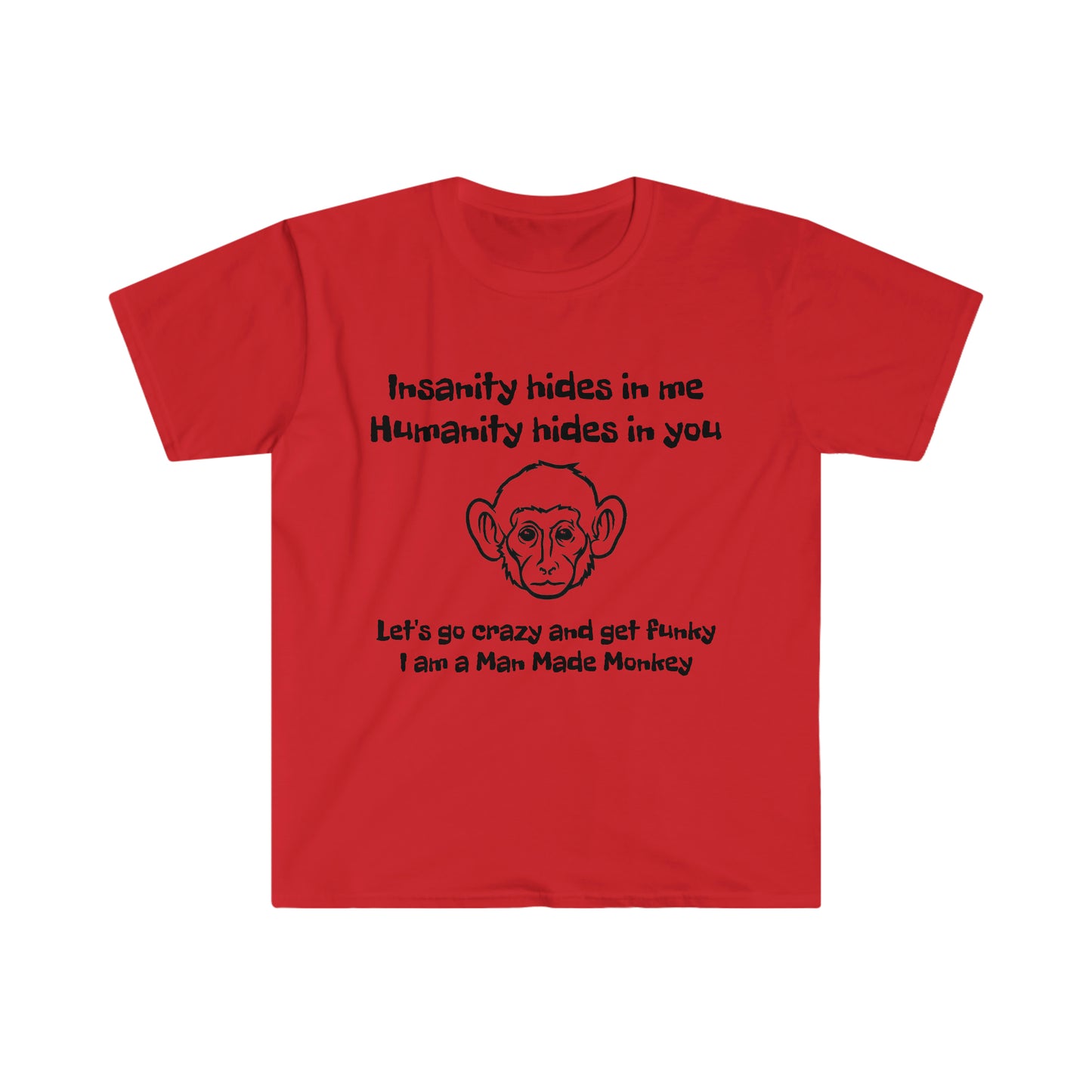 Dollar Kidd Man Made Monkey Unisex Softstyle T-Shirt