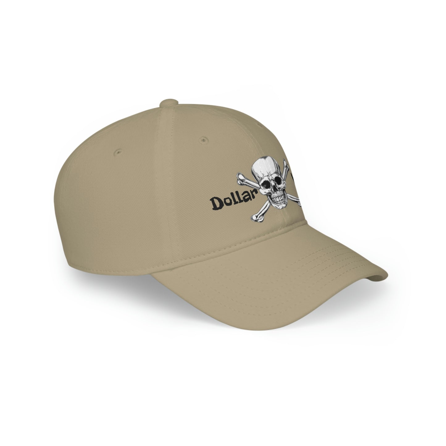 Dollar Kidd Skull & Bones Low Profile Baseball Cap