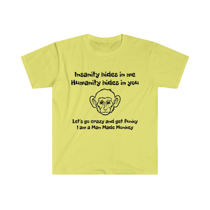 Dollar Kidd Man Made Monkey Unisex Softstyle T-Shirt