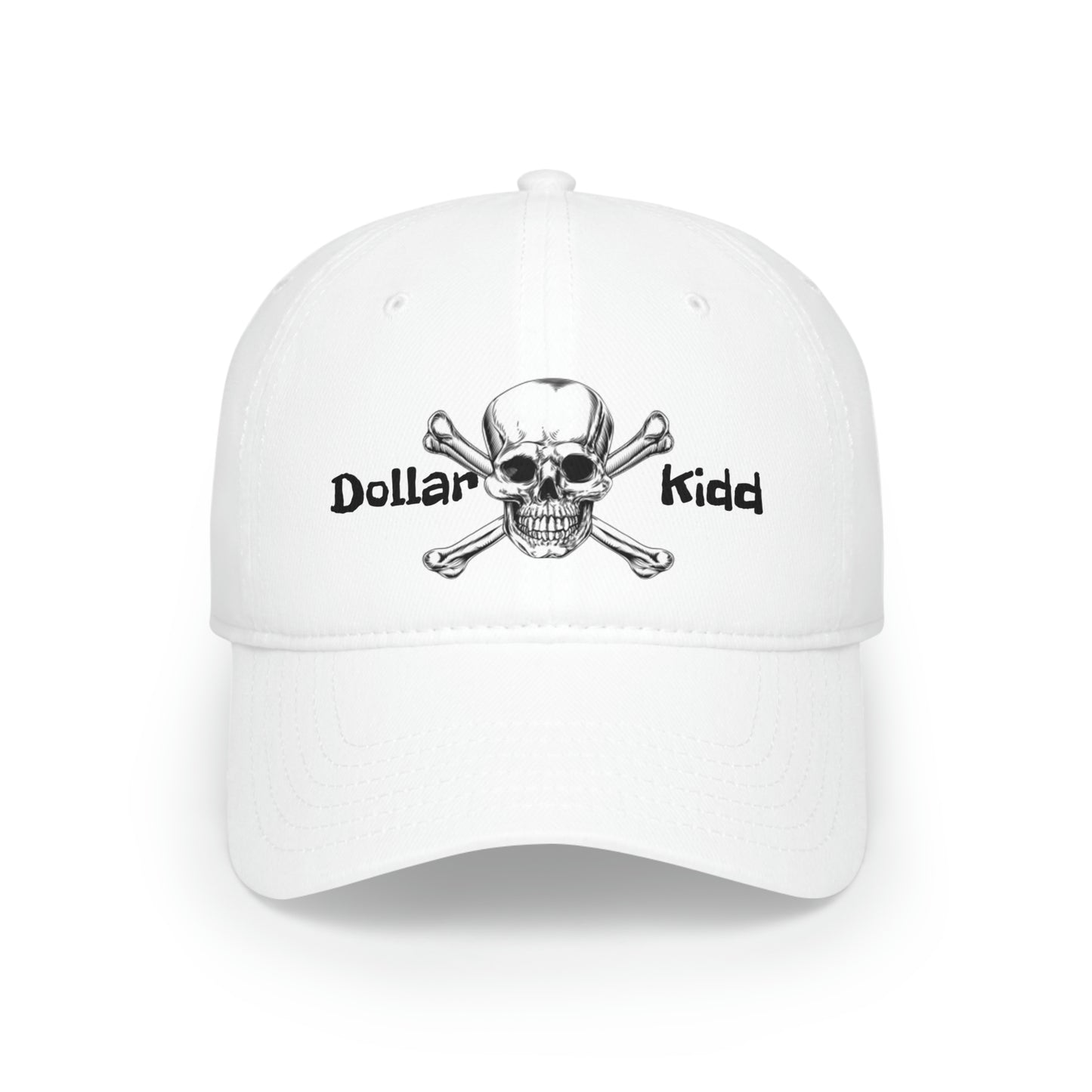 Dollar Kidd Skull & Bones Low Profile Baseball Cap